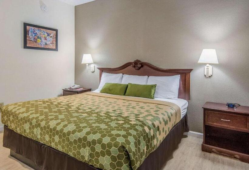 اتاق استاندارد با تخت بزرگ, Econo Lodge Weatherford