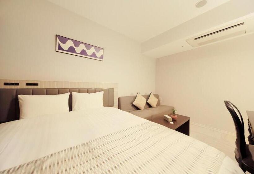 اتاق عادی با تخت دوبل, Quintessahotel Kagoshimatenmonkan Relax&sleep