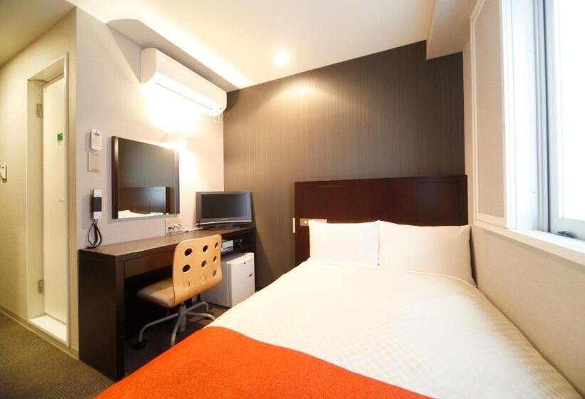 Basic Room Double Bed, Vessel Inn Hiroshima Ekimae