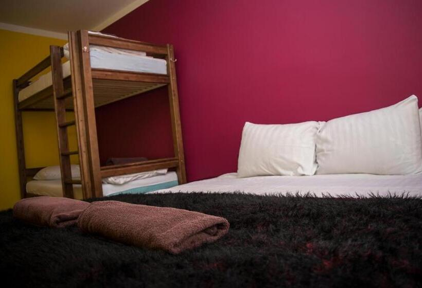 اتاق استاندارد سه تخته با سرویس بهداشتی مشترک, Naughty Squirrel Backpackers Hostel