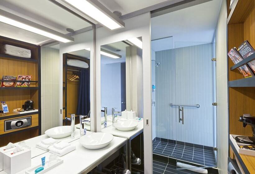 اتاق استاندارد با 2 تخت دوبل, Aloft Bogota Airport