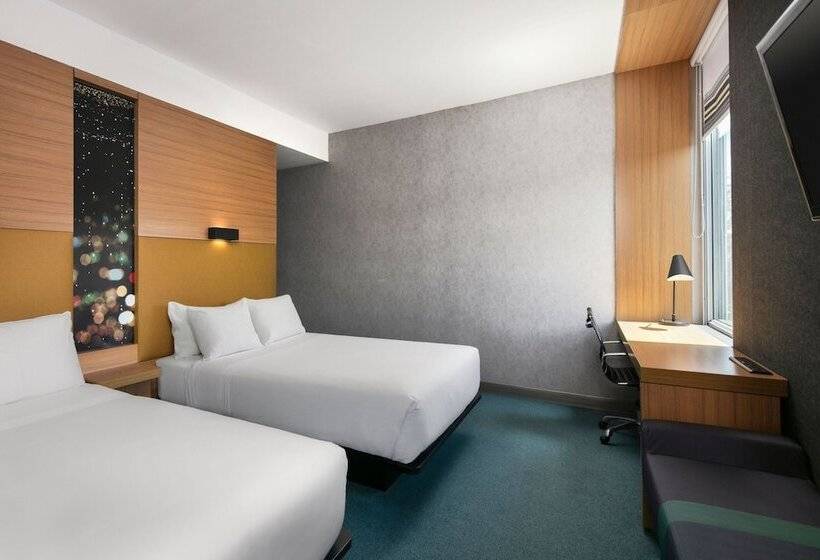 اتاق استاندارد با 2 تخت دوبل, Aloft Bogota Airport