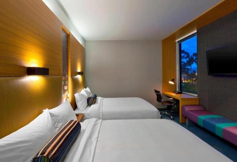 اتاق استاندارد با 2 تخت دوبل, Aloft Bogota Airport