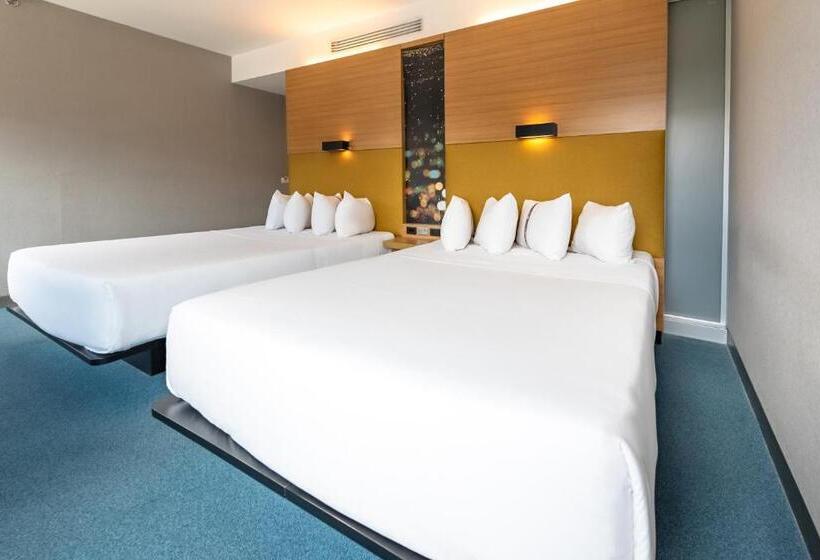 اتاق استاندارد با 2 تخت دوبل, Aloft Bogota Airport