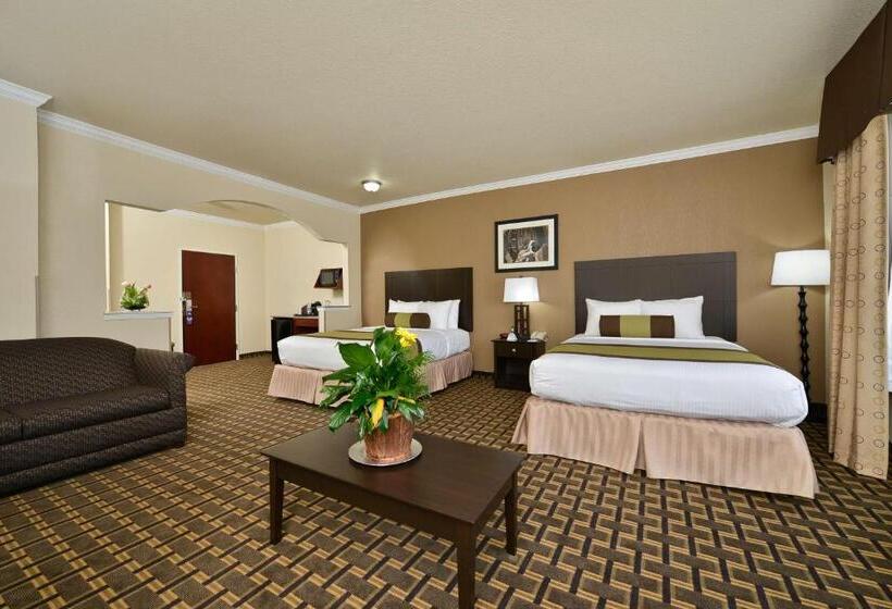 غرفة قياسية سرير ملكى لذوى الإحتياجات الخاصة, Best Western Plus Cutting Horse Inn And Suites