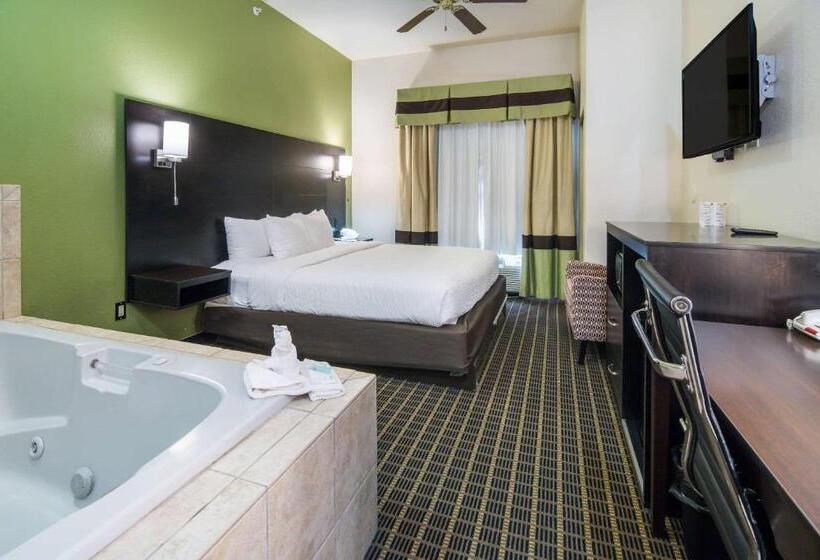 سوئیت با وان آب گرم, Clarion Inn & Suites Weatherford South