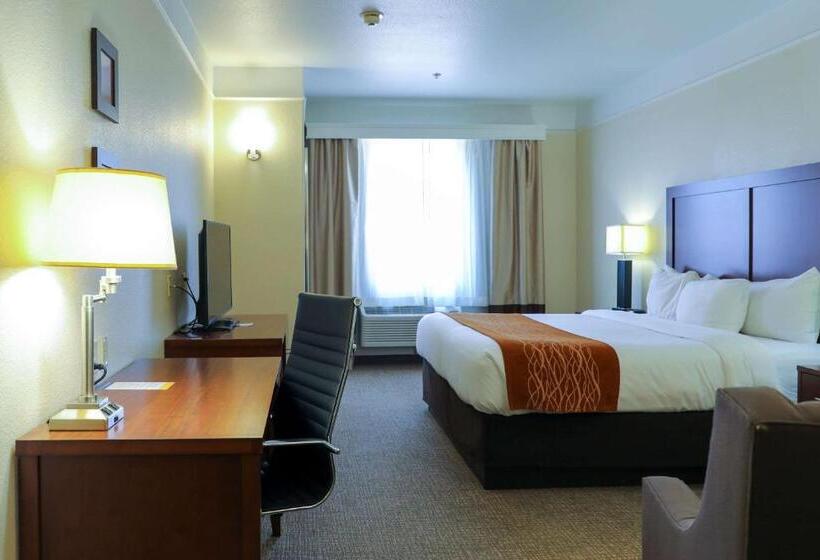 اتاق استاندارد با تخت بزرگ برای معلولان, Comfort Inn & Suites, Odessa I 20