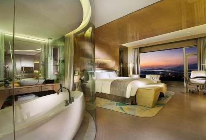 Deluxerum med Utsikt, Wyndham Grand Qingdao