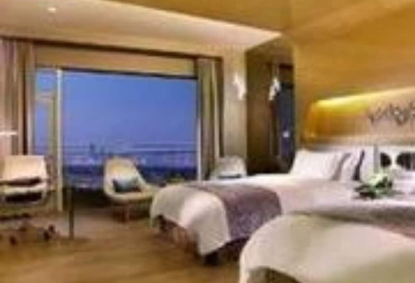 Deluxerum med Utsikt, Wyndham Grand Qingdao