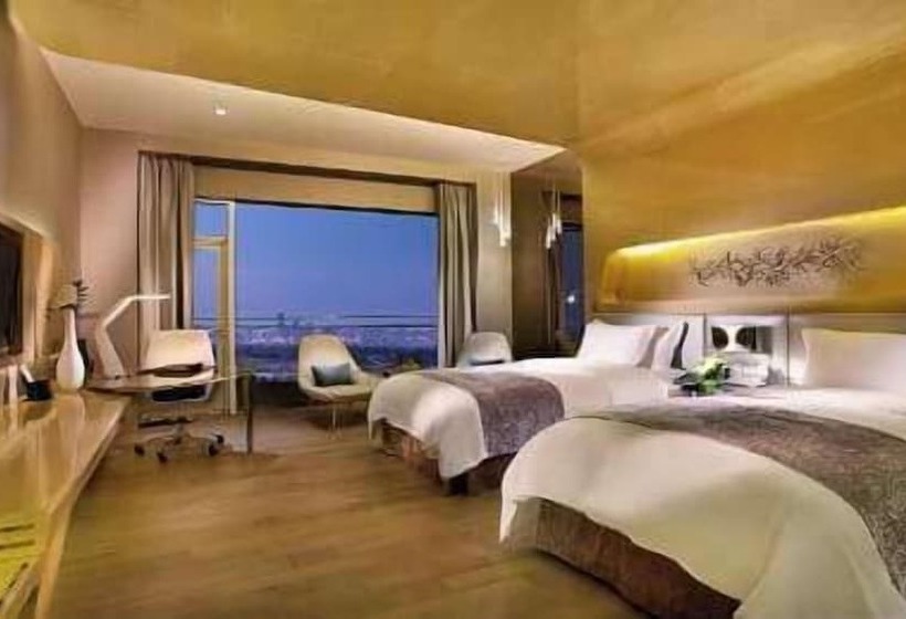 Deluxerum med Utsikt, Wyndham Grand Qingdao