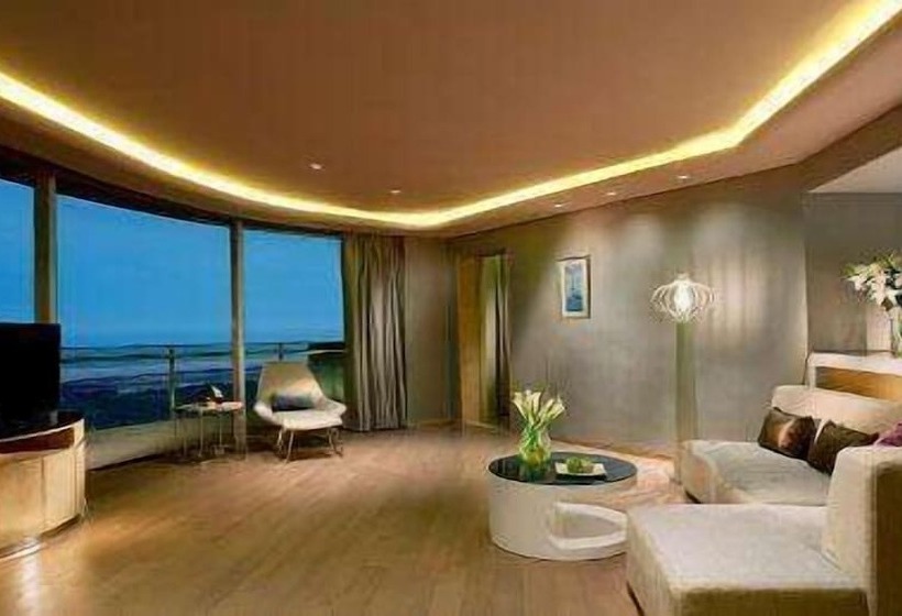 Executive Zimmer Meerblick, Wyndham Grand Qingdao