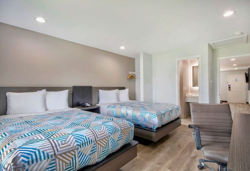 اتاق استاندارد با 2 تخت دوبل, Motel 6sulphur, La