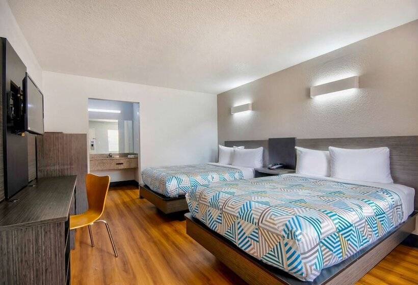 اتاق استاندارد با 2 تخت دوبل, Motel 6sulphur, La