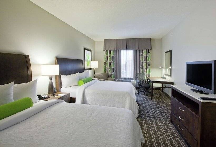 اتاق استاندارد با 2 تخت دوبل, Hilton Garden Inn Raleigh Cary
