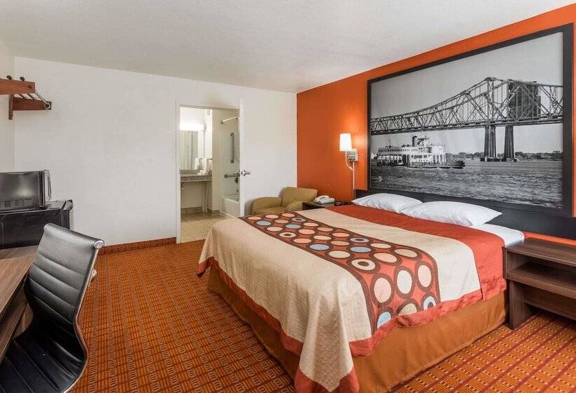 Standard Room 2 Double Beds, Super 8 By Wyndham Baton Rouge/i10