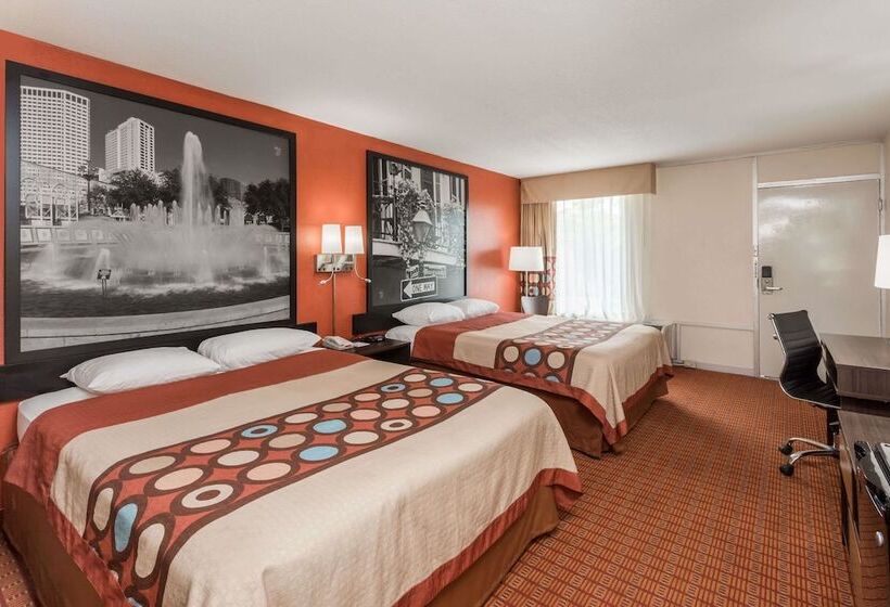 Standard Room 2 Double Beds, Super 8 By Wyndham Baton Rouge/i10