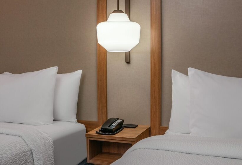 اتاق استاندارد با 2 تخت دوبل, Fairfield Inn & Suites By Marriott Brunswick Freeport