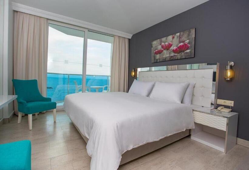 Quarto standard vista mar, Le Bleu  & Resort Kusadasi  Ultra All Inclusive