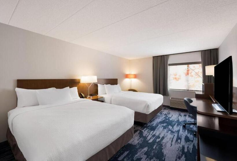 Standaardkamer met 2 Tweepersoonsbedden, Fairfield Inn By Marriott Amesbury