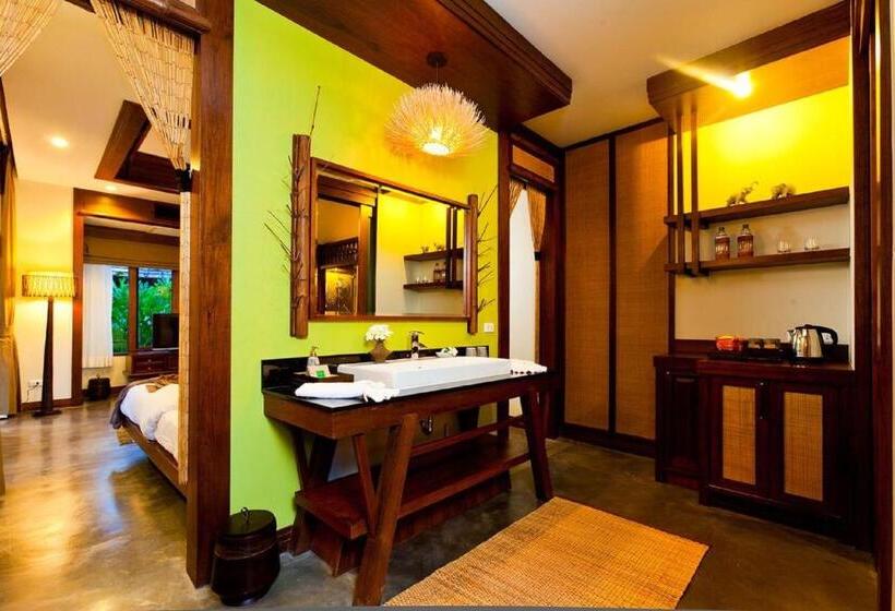 带1个卧室的高档别墅, Sibsan Resort & Spa Maetaeng Sha