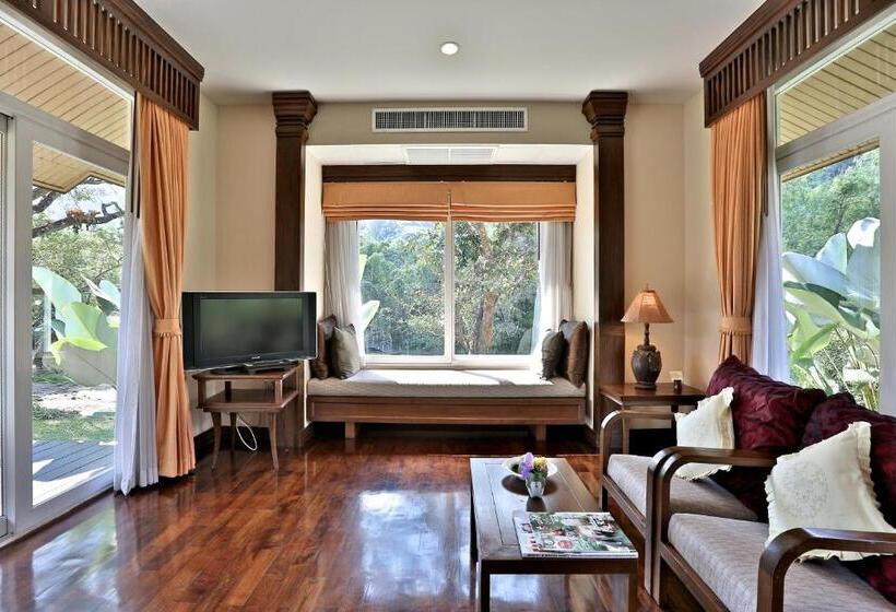 三卧室泳池别墅, Sibsan Resort & Spa Maetaeng Sha
