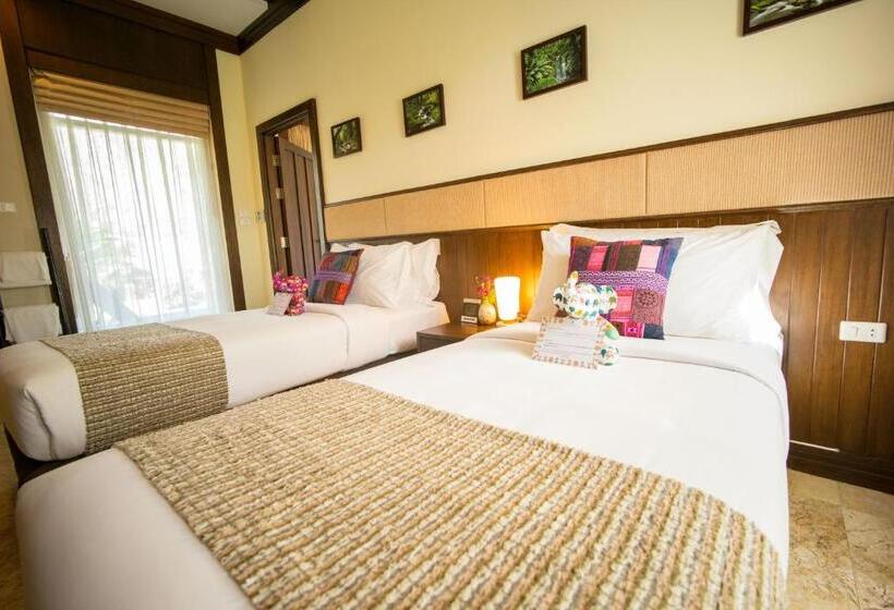 高级大房间, Sibsan Resort & Spa Maetaeng Sha