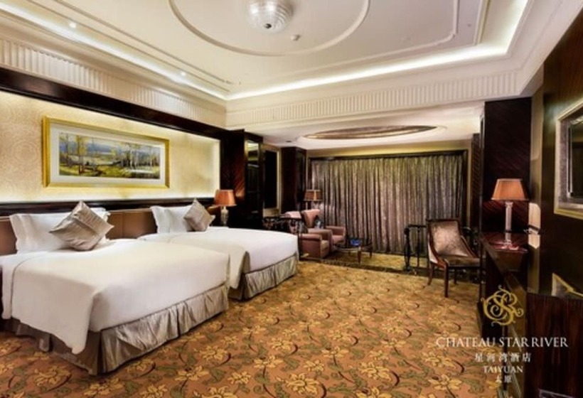 اتاق لوکس با چشم‌انداز باغ, Chateau Star River Taiyuan