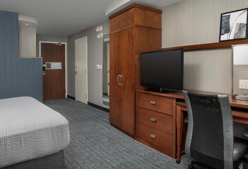 اتاق استاندارد با تخت بزرگ, Courtyard By Marriott Seattle Kirkland