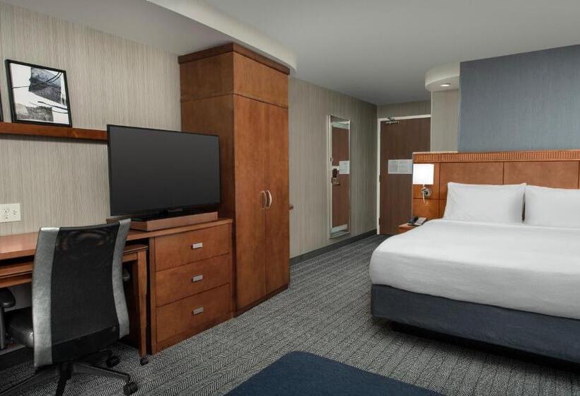 اتاق استاندارد با تخت بزرگ, Courtyard By Marriott Seattle Kirkland