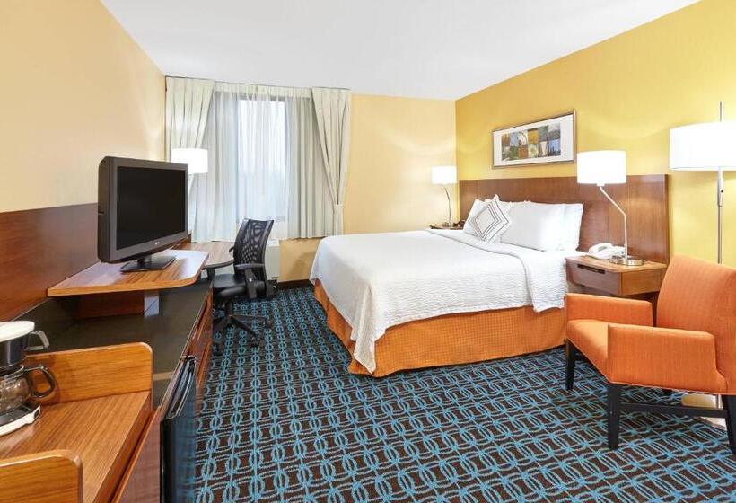 اتاق استاندارد با تخت بزرگ, Fairfield Inn & Suites Chicago Lombard