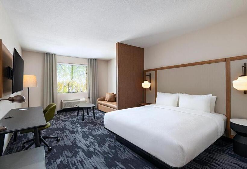 اتاق استاندارد با تخت بزرگ, Fairfield By Marriott Inn & Suites Hillsboro