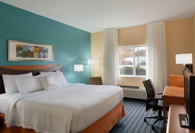 اتاق استاندارد با تخت بزرگ, Fairfield Inn & Suites Youngstown Boardman Poland
