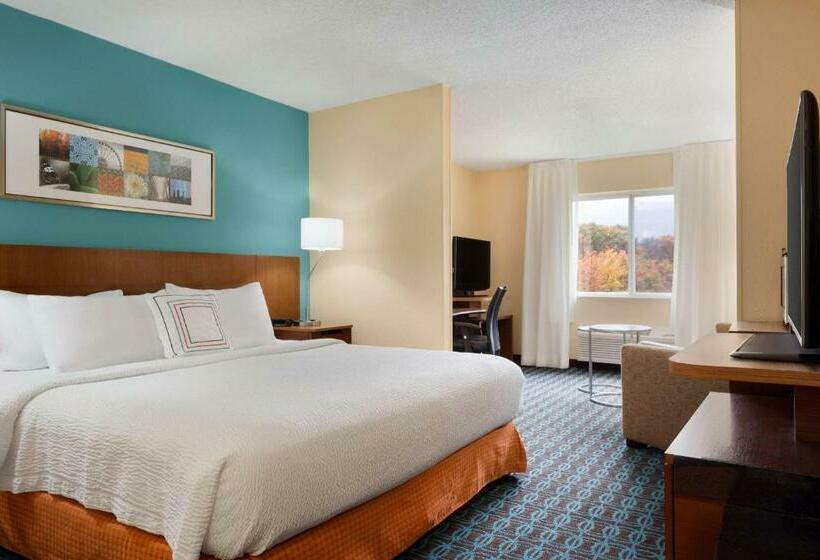 Standard Studio Double Bed, Fairfield Inn & Suites Youngstown Boardman/poland