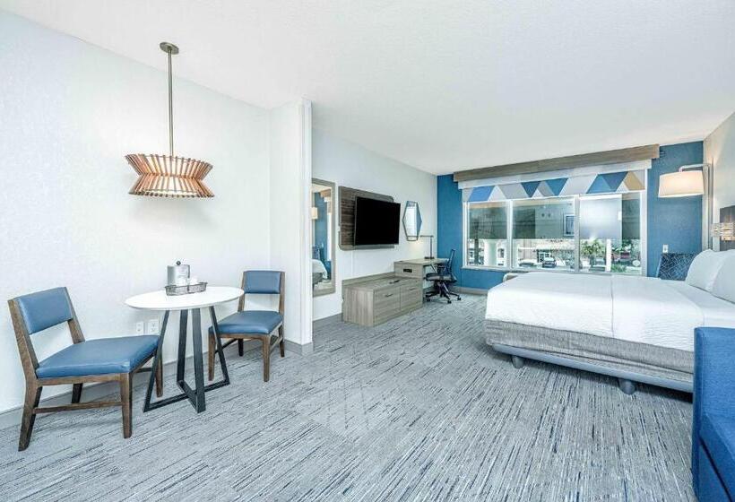اتاق استاندارد با تخت بزرگ برای معلولان, Holiday Inn Express & Suites Charleston Arpt Conv Ctr Area, An Ihg