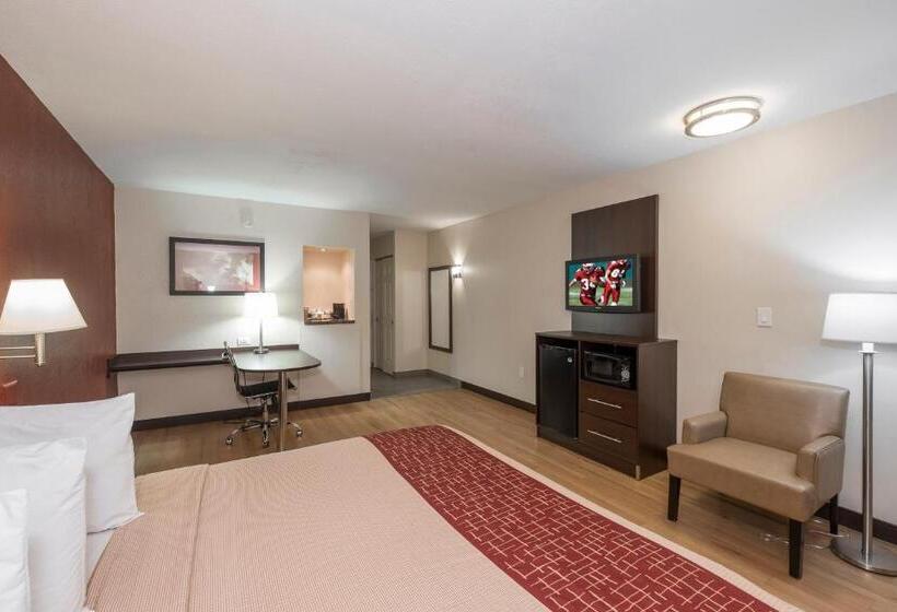 اتاق سوپریور با تخت بزرگ, Red Roof Inn Plus+ Poughkeepsie