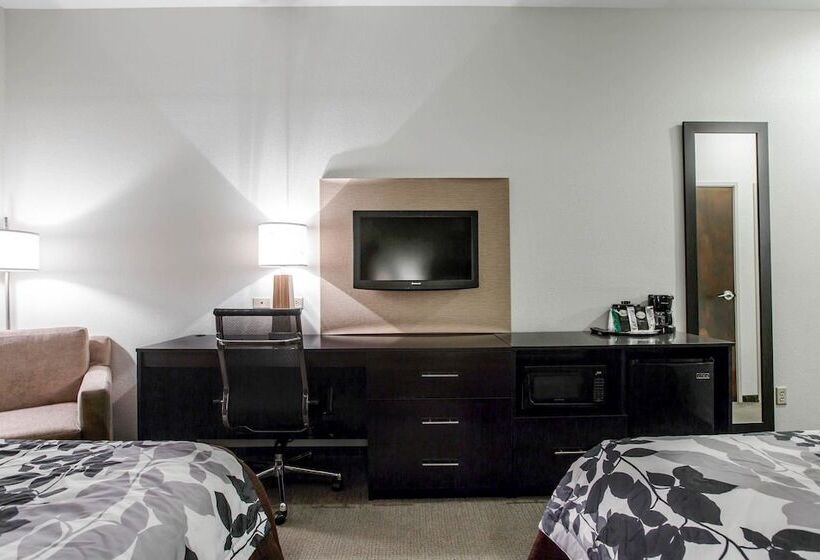 اتاق استاندارد با 2 تخت دوبل, Sleep Inn & Suites Marion  Military Institute