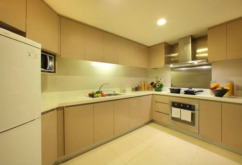 آپارتمان دلوکس 3 خوابه, Somerset Heping Shenyang
