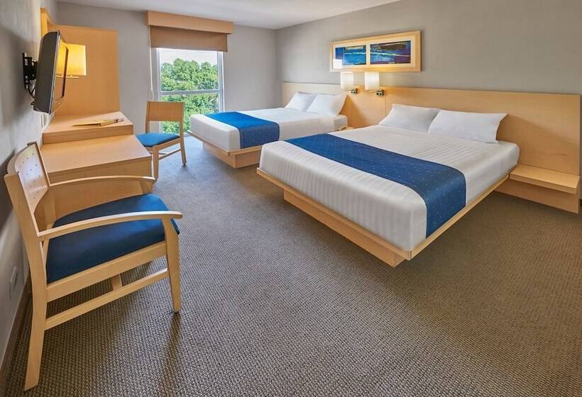 اتاق استاندارد با 2 تخت دوبل, City Express By Marriott Aguascalientes Sur