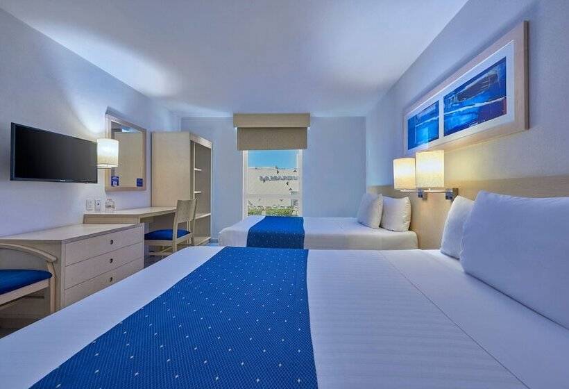 اتاق استاندارد با 2 تخت دوبل, City Express By Marriott Manzanillo