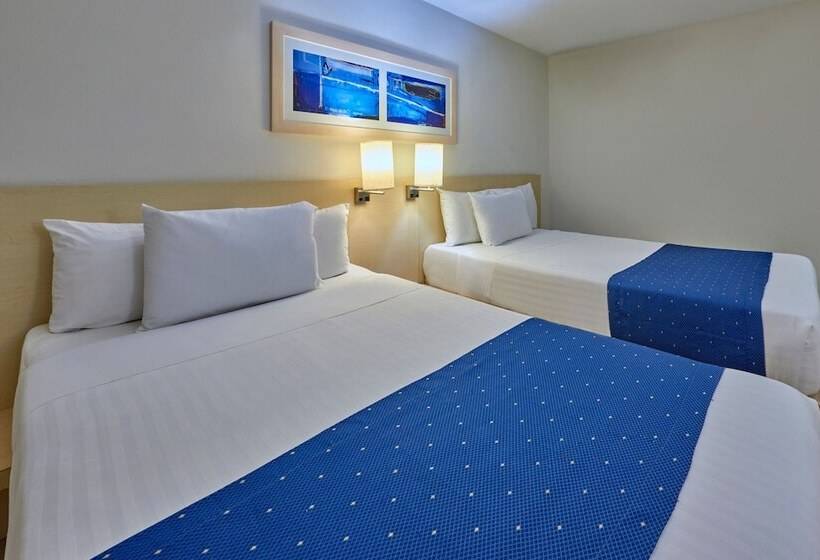 اتاق استاندارد با 2 تخت دوبل, City Express By Marriott Manzanillo