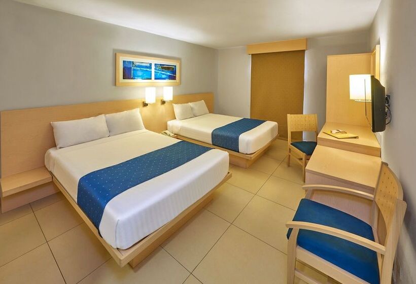 اتاق استاندارد با 2 تخت دوبل, City Express By Marriott Manzanillo