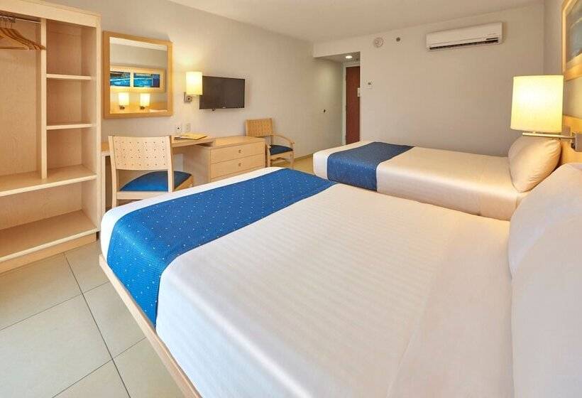 اتاق استاندارد با 2 تخت دوبل, City Express By Marriott Manzanillo