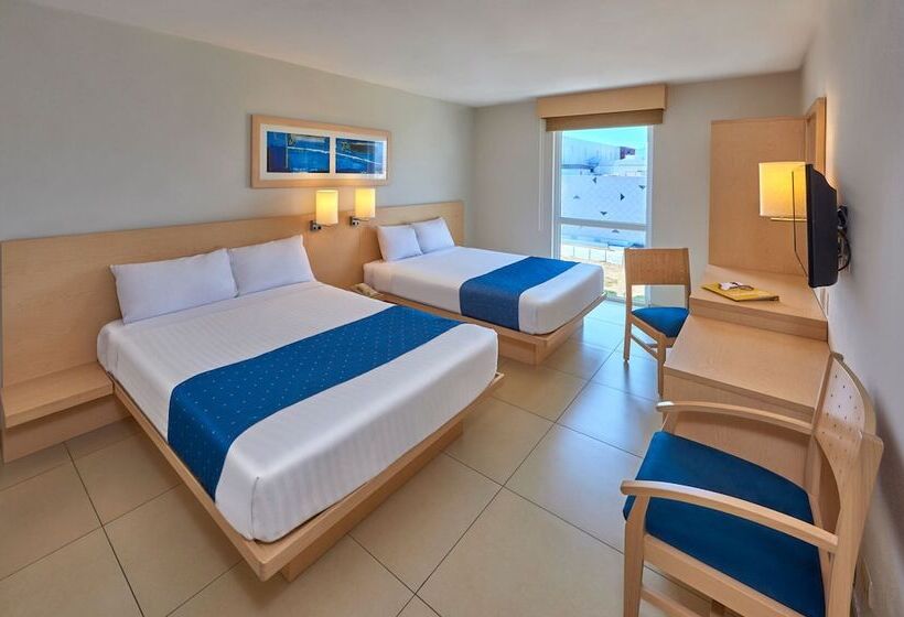 اتاق استاندارد با 2 تخت دوبل, City Express By Marriott Manzanillo