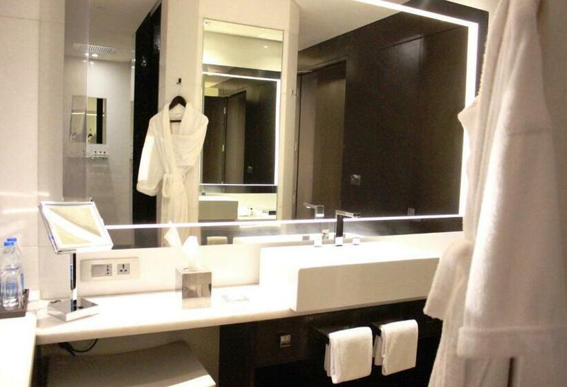 キングサイズベッドのスタンダードルーム, Park Hyatt Hotel And Residences, Hyderabad