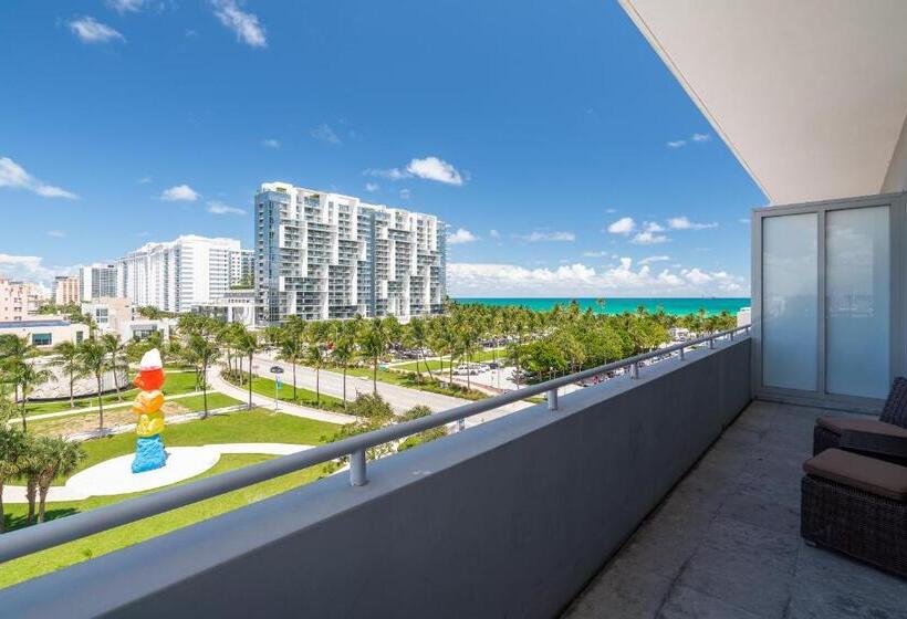 2-Schlafzimmer-Suite mit Balkon, Boulan South Beach