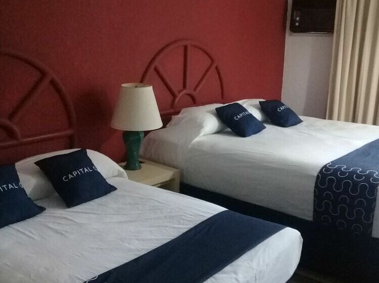 Standard Room 2 Double Beds, Costa Ensenada