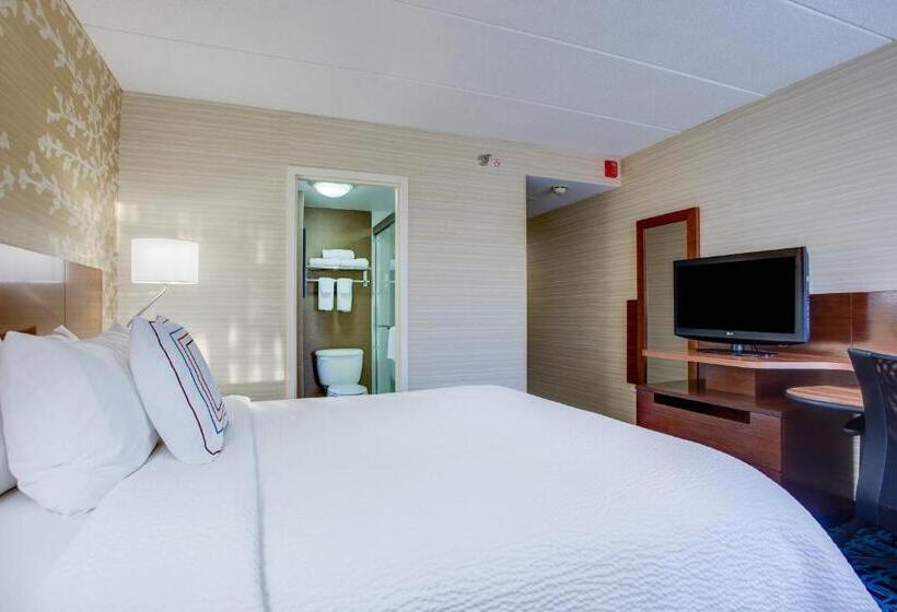 اتاق استاندارد با تخت بزرگ, Fairfield Inn Burlington Williston