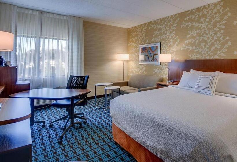 اتاق استاندارد با تخت بزرگ, Fairfield Inn Burlington Williston