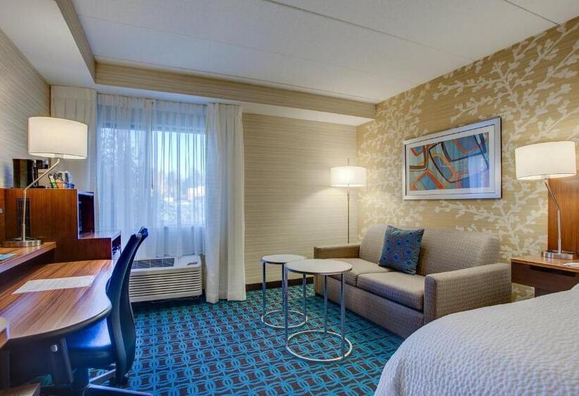 اتاق استاندارد با تخت بزرگ, Fairfield Inn By Marriott Burlington Williston