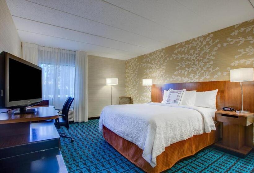 اتاق استاندارد با تخت بزرگ برای معلولان, Fairfield Inn By Marriott Burlington Williston